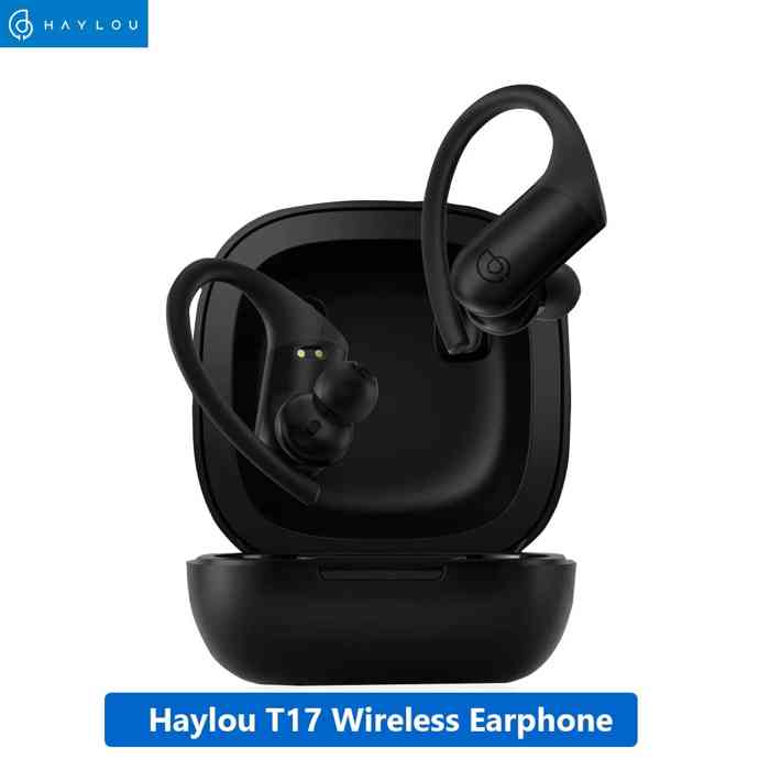 Haylou TWS T17 Sports Bluetooth Earphone - Black